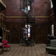Just one of the sinister staircases in The Haunting of Hill House.
